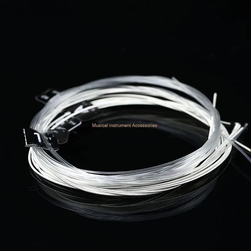 EJ46 Classical Nylon Guitar Strings Silver Plated Wound Nylon Core Hard Tension Rich In Tone Music Lovers' First Choice
