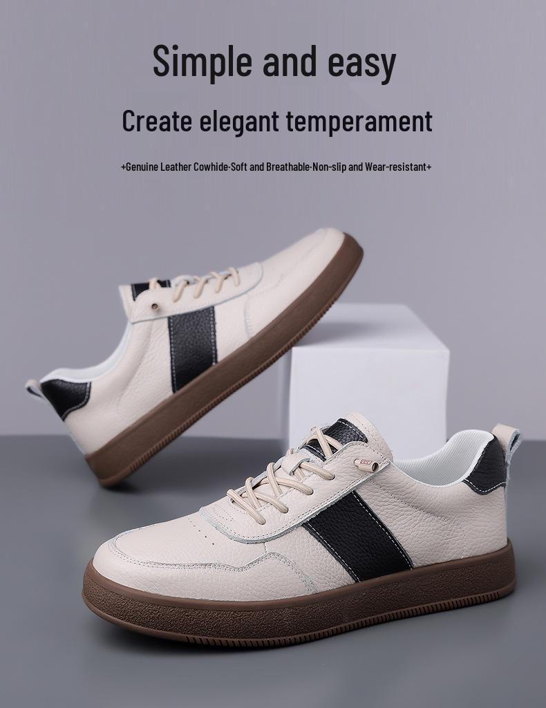 Men's 2025 Panda German Training Shoes - Forrest Gump Couple Edition, Thick-Soled, Height-Increasing, Versatile Casual Sneakers.