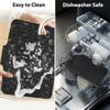 Kitchen Anti Slip Silicone Drainage Pad, Cutlery Storage Rack, Built-in Drainage Design, Heat-resistant and Easy To Clean, Suitable for Kitchen Use
