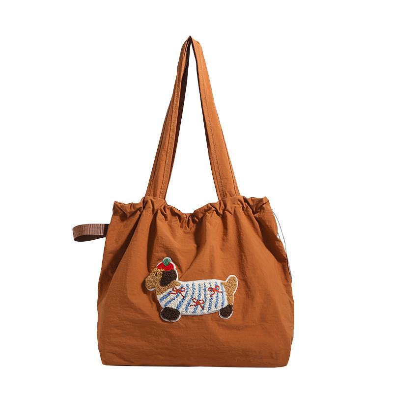 Stylish And Versatile Korean Ins Cute Girl Tote Bag For Daily Use With Large Capacity
