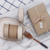 393.7-inch Natural Jute Rope, Suitable for Crafts, Gift Wrapping, and DIY Projects Durable Beige Jute Cord with Spool For Handicrafts Garden Gifts