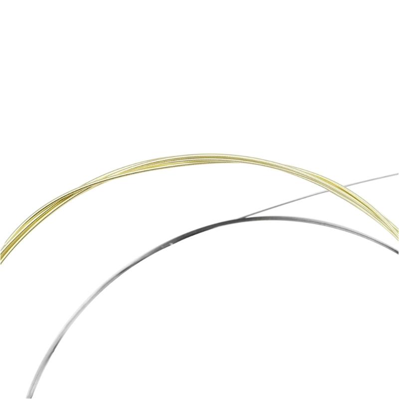 6Pcs 10-48 Acoustic Guitar Alloy Steel Core String 6-String Folk Guitar Strings Musical Instrument Accessories Enduring