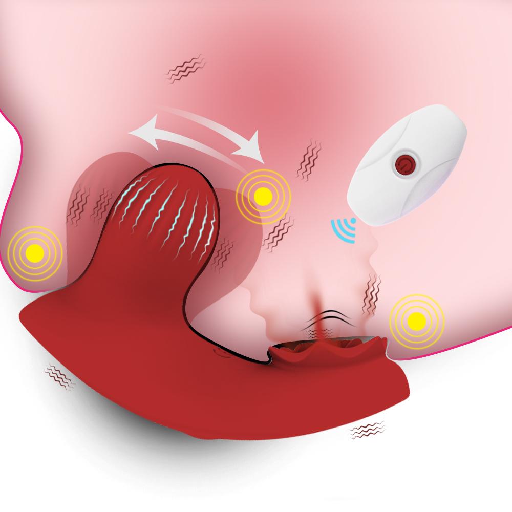 Wearable Swing Vibrator for Women Nipple Clitoris Stimulator Wireless Control G Spot Female Masturbator Sex Toys Adult Games