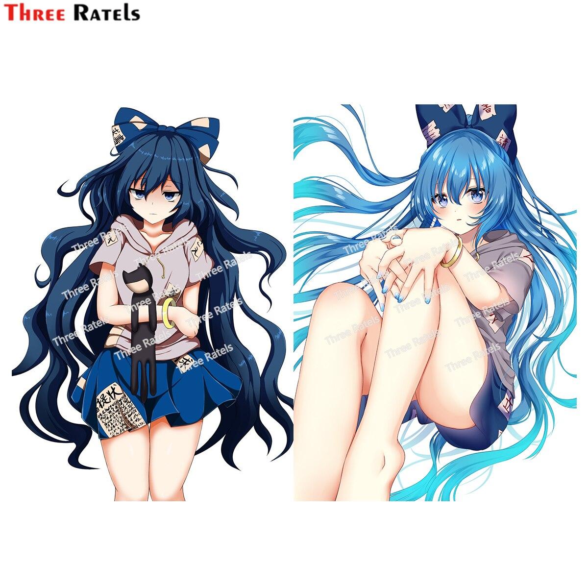 

Три Ratels H238 Сексуальная 3D Аниме Девушка Для Yorigami Shion Touhou Крышка кузова автомобиля Декор Водонепроницаемая собственность Наклейки и наклейки