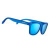 Goodr Fever Dream Polarized Sunglasses for Men and Dark Blue Translucent Frame with Light Blue Reflective UV400 Size M Falco's Women, Lenses,
