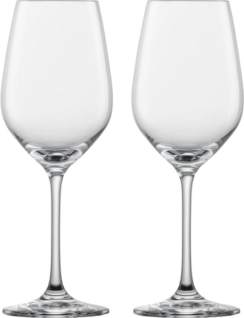 ZWIESEL GLAS Break-Resistant Wine Glasses, Vigna, for All Red Wines, Machine-Made, Pair of 2 Wine Goblets (m110485)
