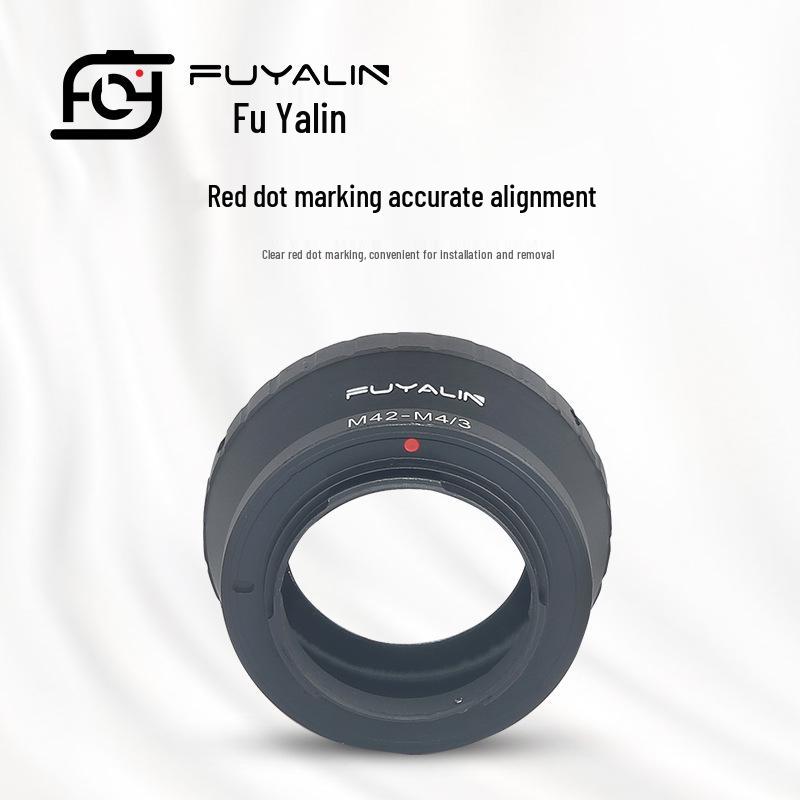 M42 naar M4/3 Adapterring voor Oost-Duitse Carl Zeiss, Russische en andere M42-lenzen voor M4/3 spiegelloze camera's