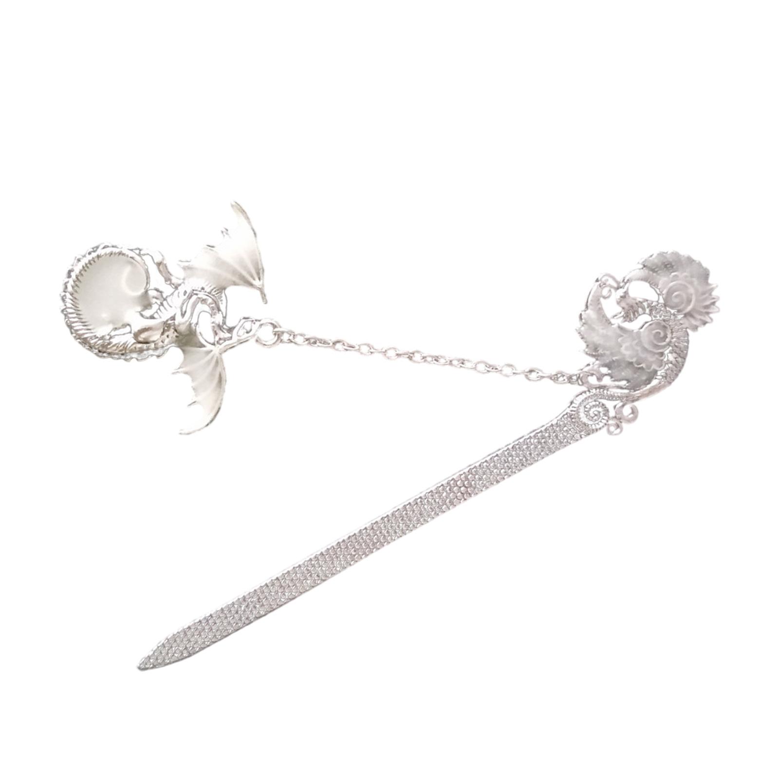 

Винтажные закладки с подвеской-цепочкой, светящиеся закладки, маркеры для страниц книг, подарок учителю-любителю книг D