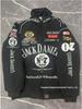 F1 Embroidery Racing & Cycling Suit - Retro American Style Jacket for Men & Women