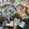 Solar Butterfly Outdoor Garden Lights - Colorful Decorative Landscape Lighting for Villa, Courtyard, and Homestay Festivals
