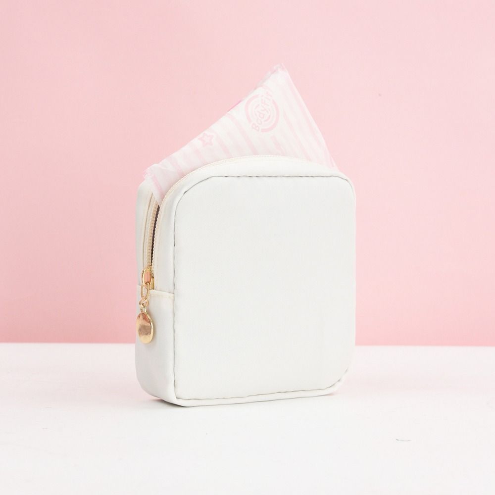 New Multicolor Sanitary Pad Bags Home Organization Portable Pad Pouch Napkin Storage Organizer