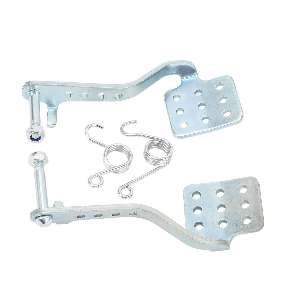 Go Kart Pedale Kit Rutschfest Go Kart Brems-Gaspedal mit Rückholfedern für 212cc 196cc 6.5hp 5.5hp Road Rocket