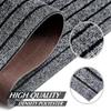 Washable Non-slip Carpet, Solid Color Striped Kitchen Door Mat Floor Mat, Suitable for Bathroom, Hallway, Entrance
