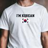 Unisex Im Korean Distressed Taegukgi Flag Graphic T Shirt Korean National Pride Daily Streetwear Top