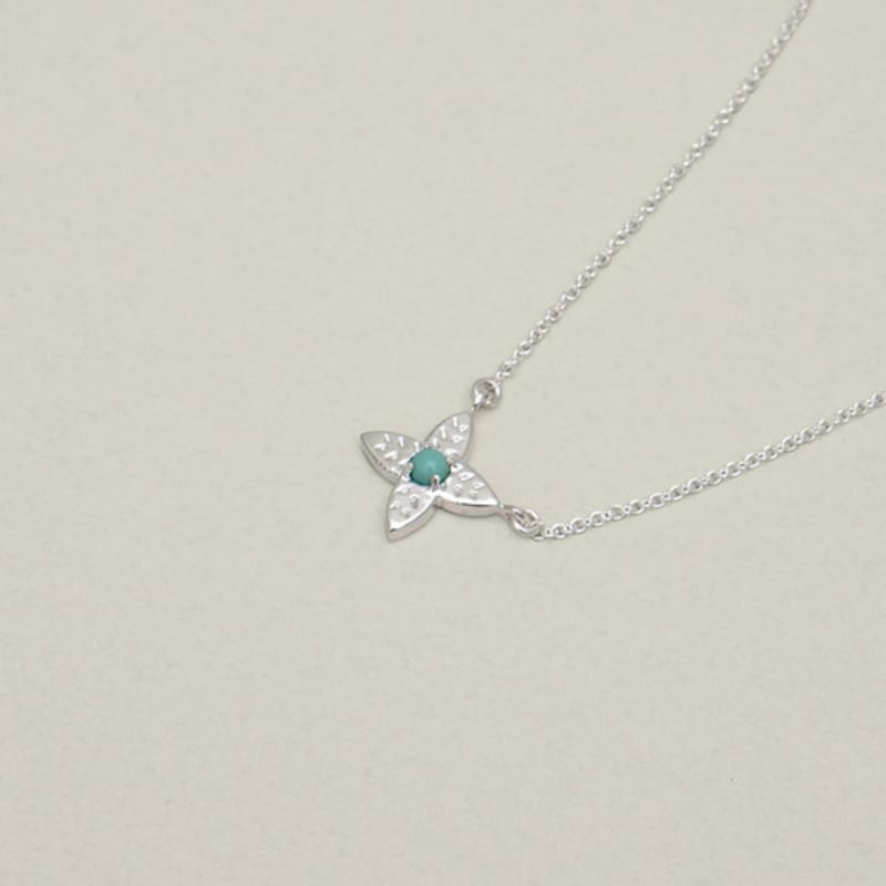 MaggieKim THE SALVIA NECKLACE (Turquoise)