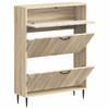 Shoe Cabinet HAARLEM 78 X 24 X 103 Cm Engineered Wood