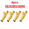 1Set of (4) Fuel Injectors 0280156090 For GM Vauxhall / Opel Corsa 1.6 8v