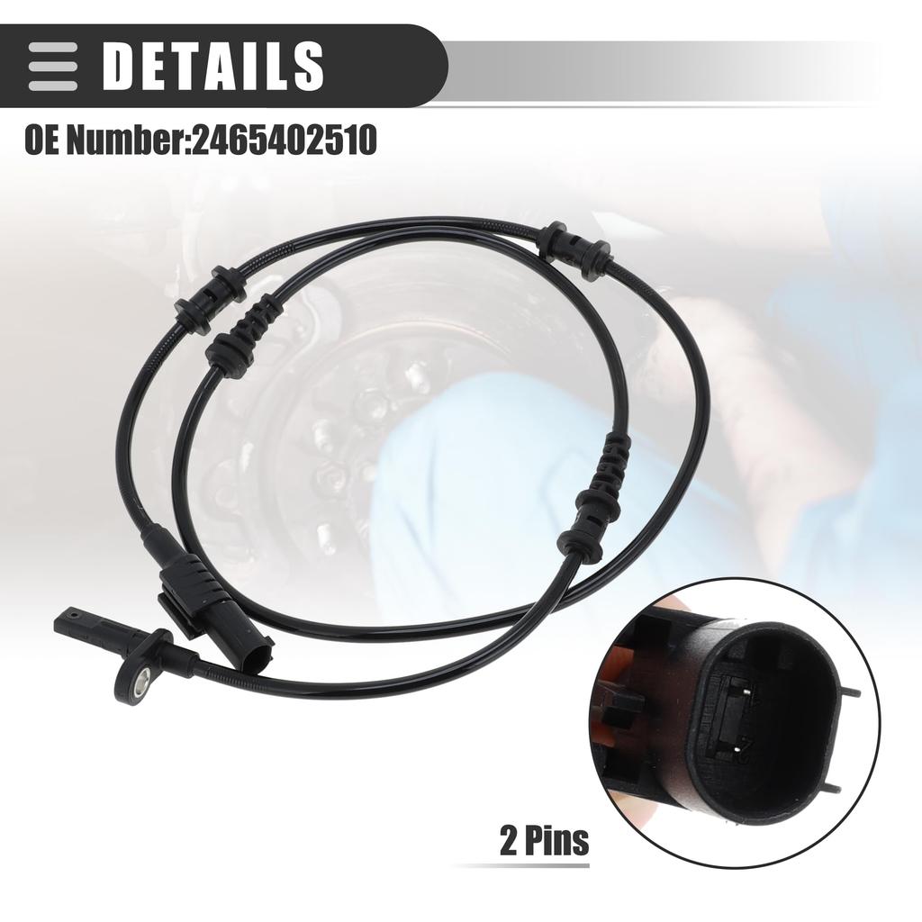 Motoforti Front Left Right ABS Sensor Wheel Speed Sensor for Mercedes Benz CLA45 AMG