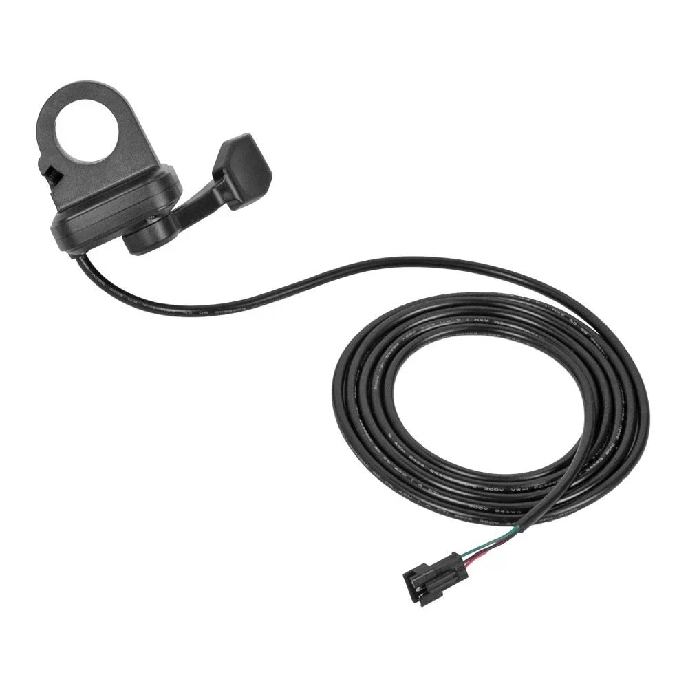 Universal E-Bike108X Throttle Right Finger Throttle 36V 48V 60V 72V Electric Bicycle Accelerator Voltage Right Thumb Throttles Throttles 2