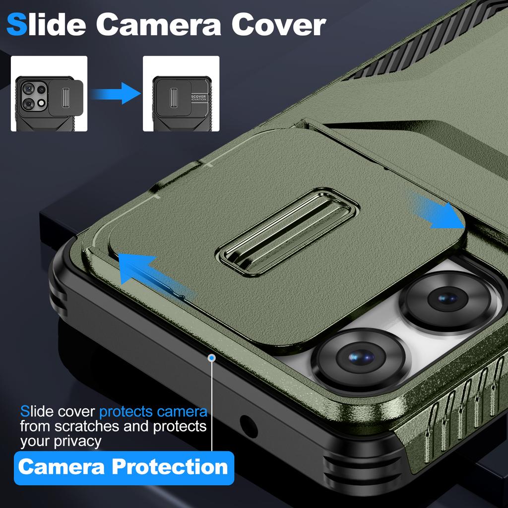 For Motorola Moto G Power (2025)/G Play (2025) 5G Case Camshield TPU+PC Phone Cover Non-Slip Side Edge
