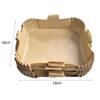 Air Fryer Disposable Paper Liner with Handle Oil-proof Paper Non-stick Mat Microwave Oven Kitchen Accessories