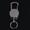 1Pc Retractable Pull Key Ring Chain Clip Carabiner Holder Recoil Extends