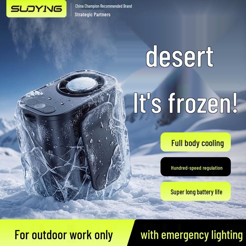 

Solyng Portable Outdoor Waist Fan with Cooling