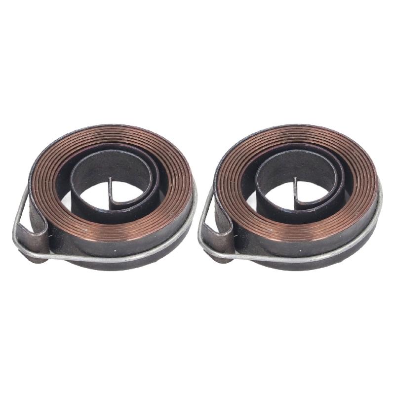 

2Pcs Drill Press Return Spring 53x10x0.8mm Quill Spring Feed Return Coil Spring Assembly Spring Drill Press for Z512-2 1