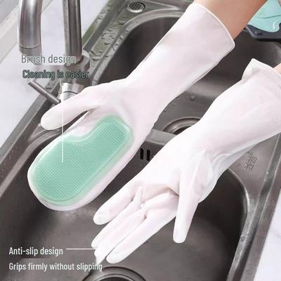 New Arrival: Thickened Waterproof Kitchen Gloves for Winter, Household Cleaning, and Anti-Freeze Protection