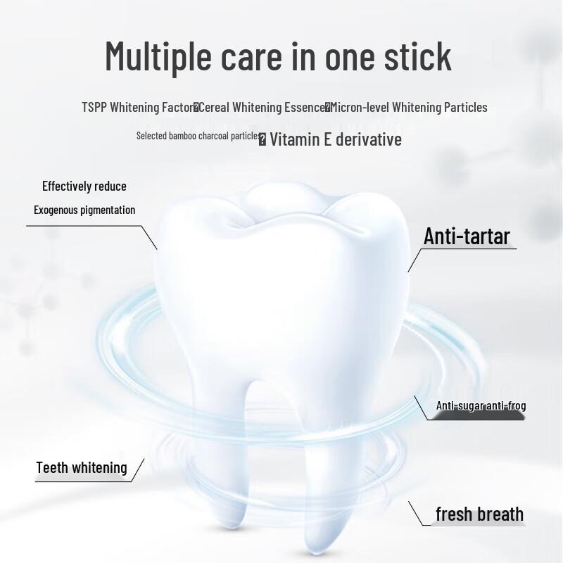 NICE Bamboo Charcoal Whitening Toothpaste