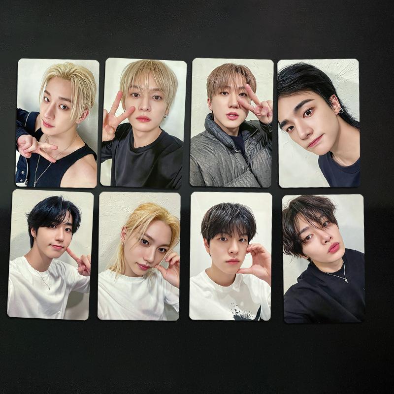 8pcs Stray Kids SKZOO Album "DO IT" KMS2.0 Special Offer Chinese Card Back Special Card Collection Card Fan Gift