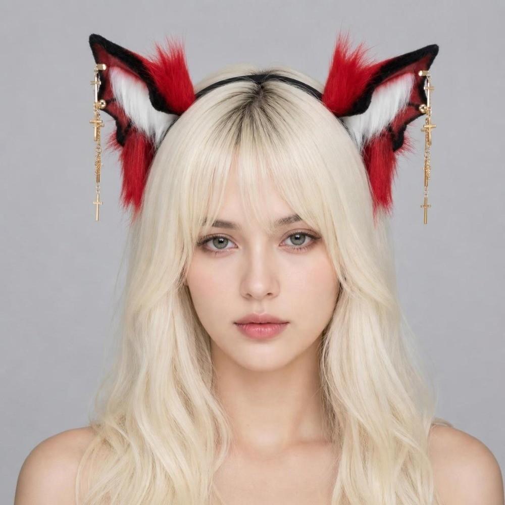 Animal Gothic Headband Bat Cosplay Headband Artificial Cosplay Beast Ears Headband Halloween