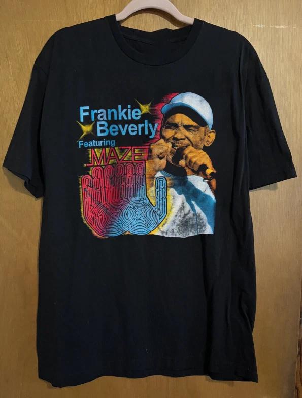 Унисекс Футболка Frankie Beverly Featuring Maze Tour Полный Размер от S до 5XL L
