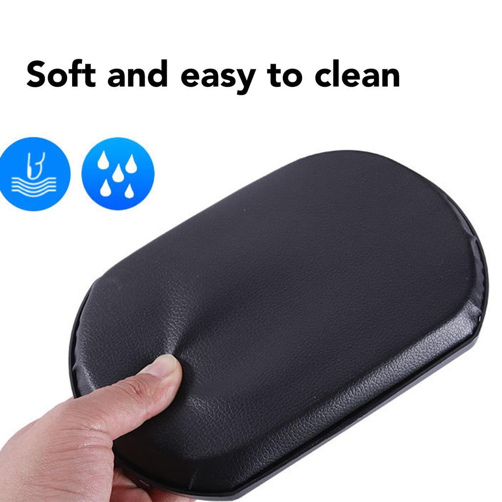 2Pcs Wheelchair Calf Pad Soft Elastic Water Resistant Reusable Enhanced Comfort Wheelchair Leg Rest Cushioned Pad for Elderly Patient
