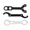 3pcs Oil Seal Seat Remove Spanner Steering Stem Wrench Set for Motorcycle Maintenance Stainless Steel and Plastic Material