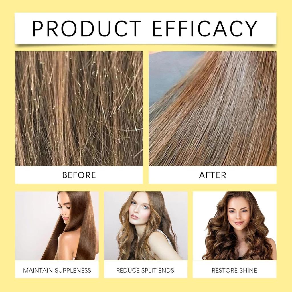 Conditioning Oil Spray, 80ml Conditioning Oil Spray Scalp, Scalp Hair Strengthener Leave-Ln Conditioner, Gently Nourishes Smooth Hair