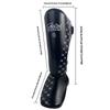 High Quality Black Professional Kids Boxing Training Shin Guard Adults Kickboxing Sanda Boxing Leggings Ankle Protection for M