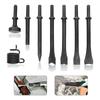 A84E-8 Pcs Air Chisel Head Set Pneumatic Chisel Air Hammer Punch Chipping Tool Pneumatic Chisel Air Hamme Cutting Rusting