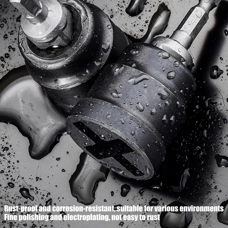 Trailer Jack Drill Adapter RV Scissor Jack Stabilizer Socket Heavy Duty Drill Attachment Auto Repair Accessories For Workshop