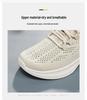 Women's Breathable Mesh Sneakers - Solid Color, Versatile, Soft Sole, Comfortable Casual Shoes