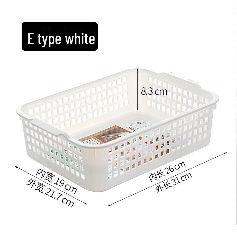 Miumi Kitchen & Desktop Plastic Storage Basket for Snacks & Fruits