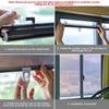 Retractable Shading Curtain Car Auto Side Window Roll Curtain Household Living Rooms Sun Shading Rolling Blinds Windshield Cover