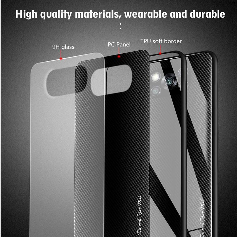 Glass Case For Xiaomi Poco X3 NFC 11 Lite 11T F3 M3 For Redmi Note 11 10 9 8 Pro 10S 9S 9A 9C Phone Cover Anime Demon Slayer