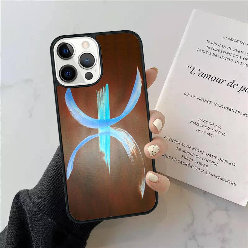 Amazigh Symbol Berber Academy Phone Case Cover For iPhone 17 Air 15 16 14 Plus 11 12 13 Pro Max Apple max