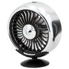 Car USB Fan Air Outlet Lighting LED Flash CoolingFan Portable Cooler Three-speed