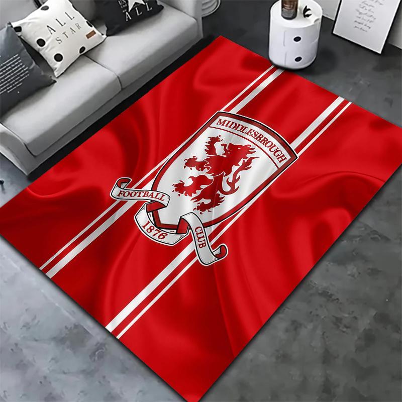 Middlesbrough Carpet Rug for Living Room Bedroom Home Sofa Decoration,Kids play Nonslip Floor Mat