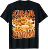 Crab Rangoon Meme Bootleg Rap Style 90s Vintage Funny 1990s T-Shirt