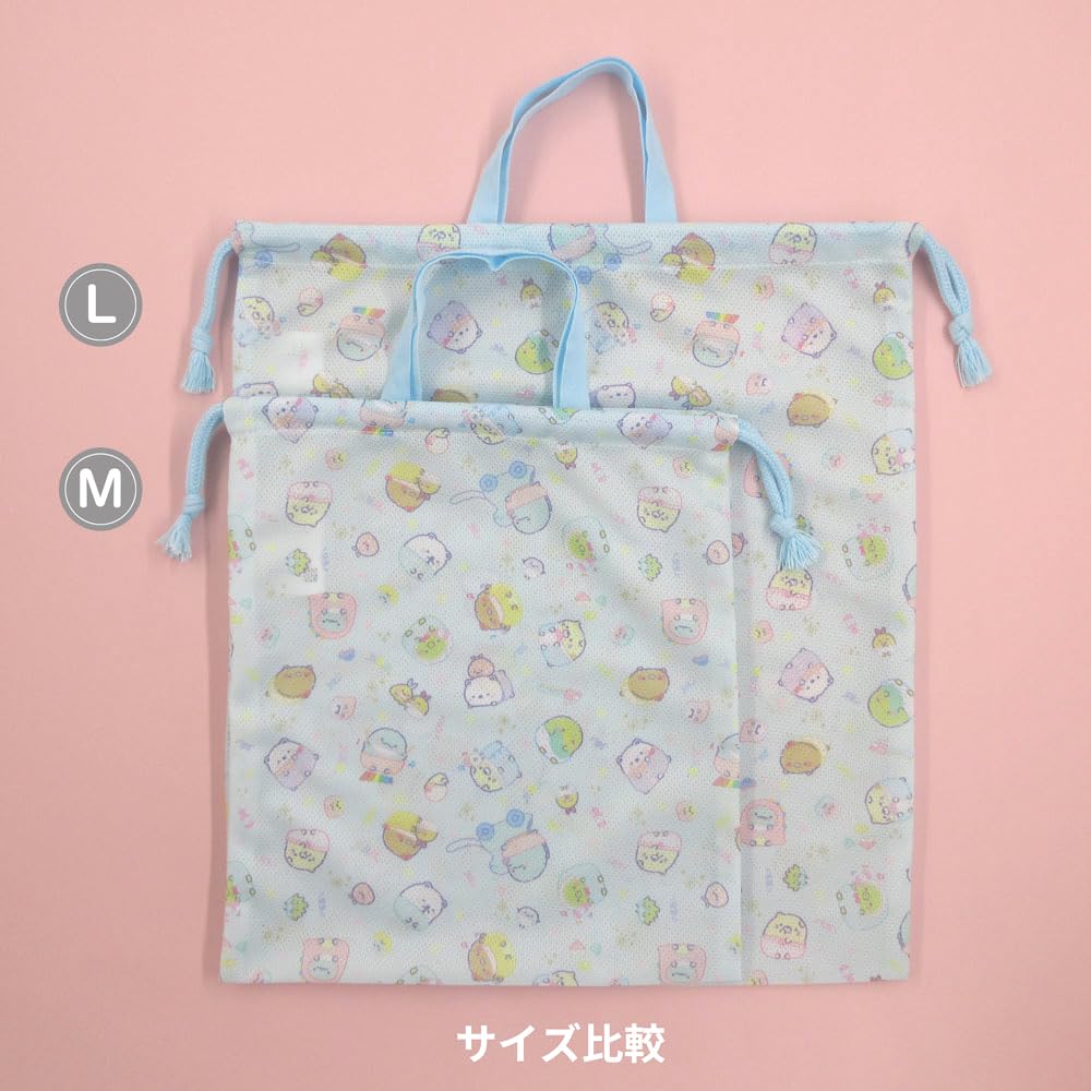 KoohaCreate Bag Sumikkogurashi for and extracurricular activities Multi-Mesh L, [120516] kindergarten, school,