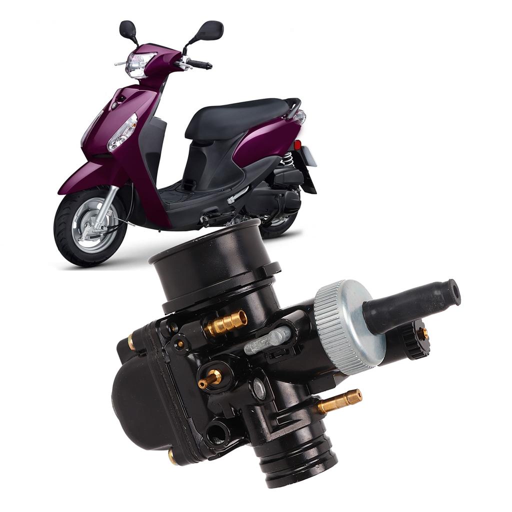 For Dellorto 19mm Motorcycle Carburetor Carb Replacement for 2 Stroke 50cc Scooter ATV