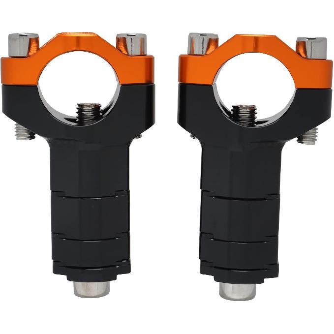 

JFG RACING Dirt Bike Handlebar Riser,Dirt Bike Adjustable Handlebar Risers Bar Mounts Clamps CNC for 125 SX/150 SX/250 SX/250 SX-F/250 XC/300 XC/450